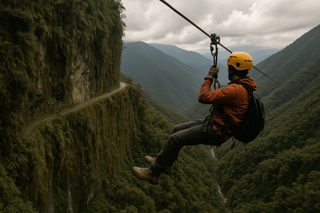 8 Terrifyingly Thrilling Experiences from Surfing Chile's Icy Patagonia to Ziplining Bolivia's Death Road
