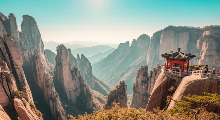 8 Outrageous Ways to Conquer Your Fear of Heights High Above China's Mount Huashan